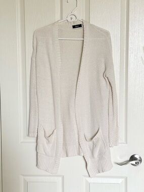 BDG: Open-Front Cream Knit Cardigan - Size XS